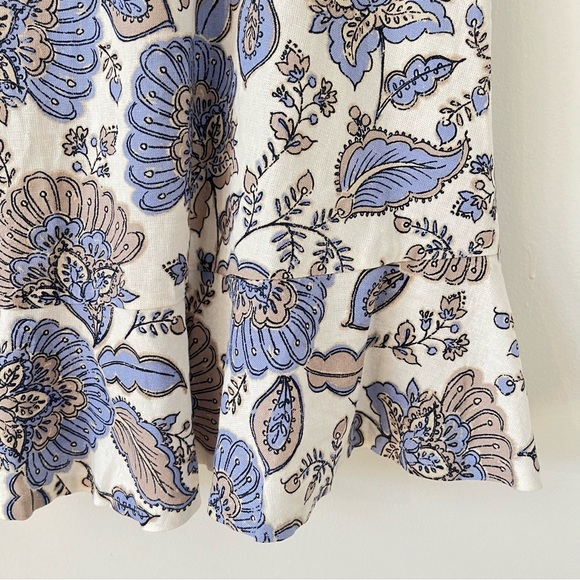 Tommy Hilfiger Linen Blend Sleeveless Provincial Paisley Shift Dress (Bb) - Picture 5 of 13